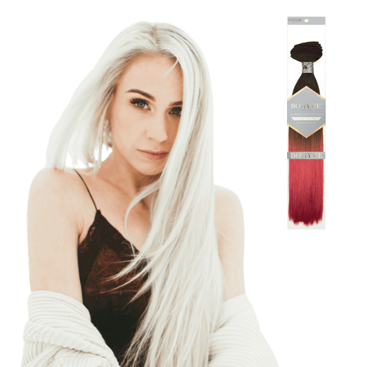 10” Bohyme Classic - Machine Tied Weft - Silky Straight - 1 - BO - ST - 10 - 1