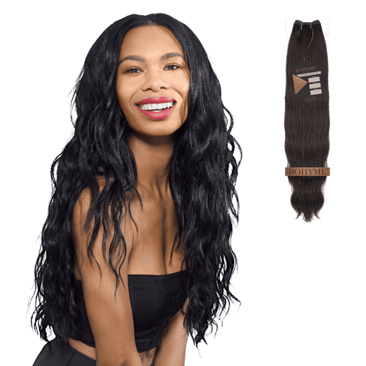 10" Bohyme Luxe - Machine Tied Weft - Textured Egyptian Wave - 1 - BL - EG - 10 - 1