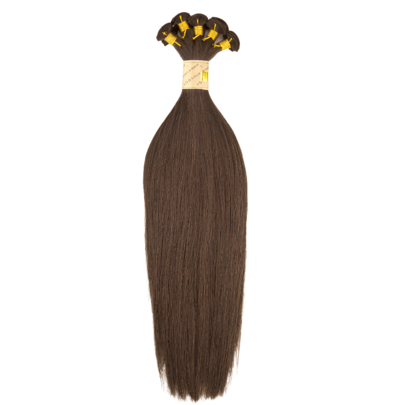 14" Bohyme Classic - Hand Tied Weft - Silky Straight - Single Weft - 4 - BOHSTIW - 14 - 4