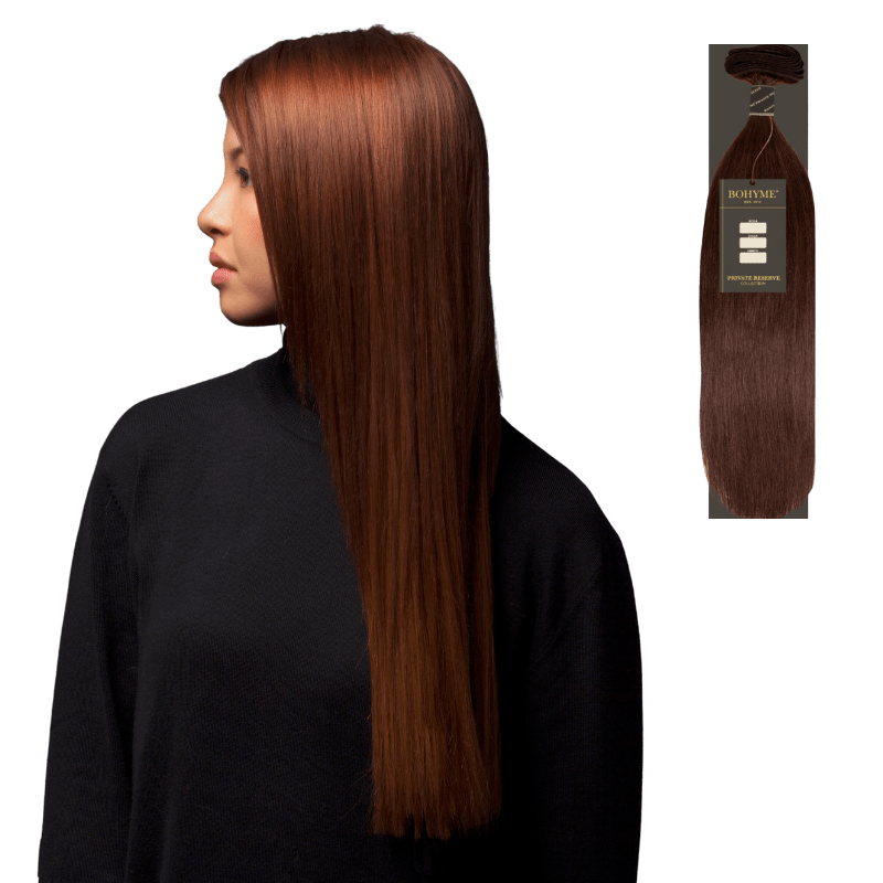 14" Bohyme Private Reserve - Machine Tied Weft - Silky Straight - 1 - BPR - ST - 14 - 1