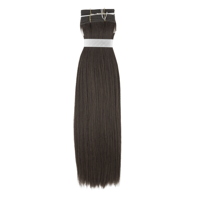 16" Bohyme Classic - Machine Tied Weft - Textured Platinum Yaki - 1B - BOPYK - 16 - 1B