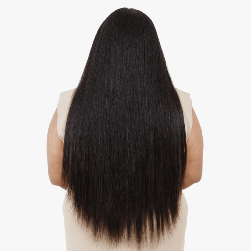18" Bohyme Birth Remi - Machine Tied Weft - Textured Straight - NATURAL - BR - ST - 18 - NATURAL