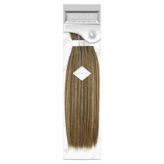 18" Bohyme Classic - Machine Tied Weft - Textured Platinum Yaki - 1 - BOPYK - 18 - 1