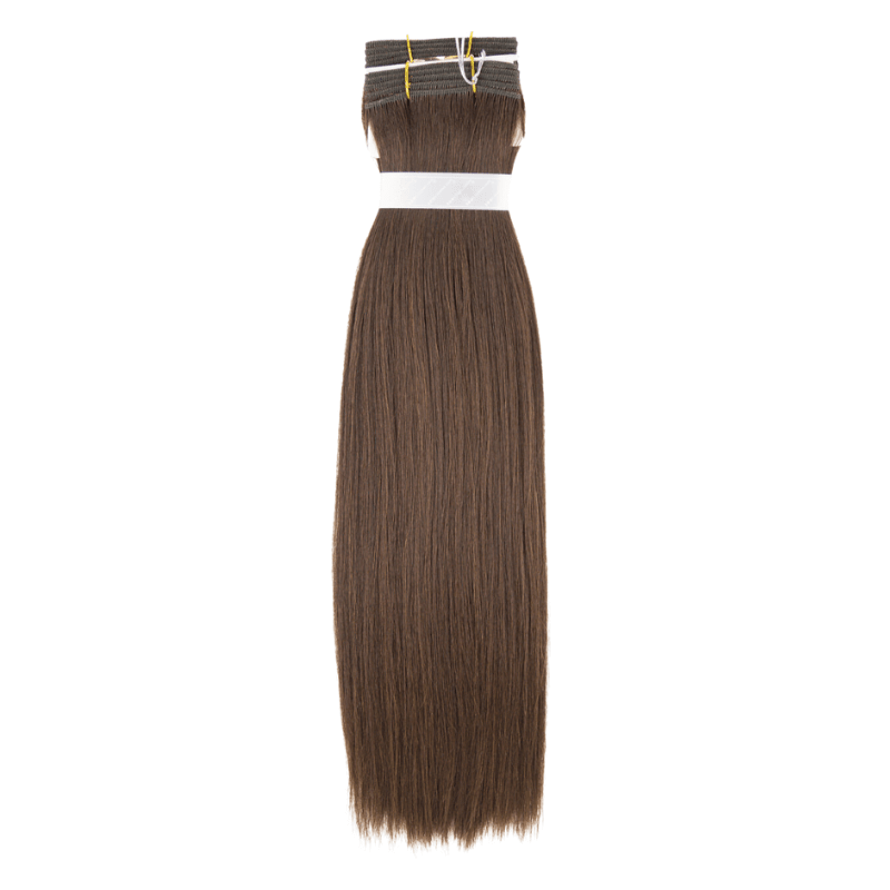 18" Bohyme Classic - Machine Tied Weft - Textured Platinum Yaki - 2 - BOPYK - 18 - 2