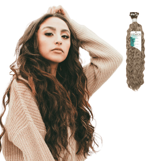 18" Bohyme Ethos - Hand Tied Weft - Blended Wave - Full Pack - 1B - BEHWV - 18 - 1B