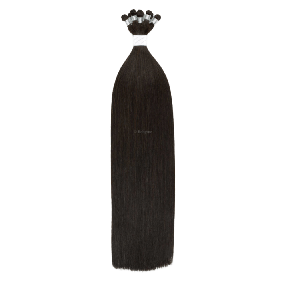 18" Bohyme Ethos - Hand Tied Weft - Silky Straight - Full Pack - 1B - BEHST - 18 - 1B