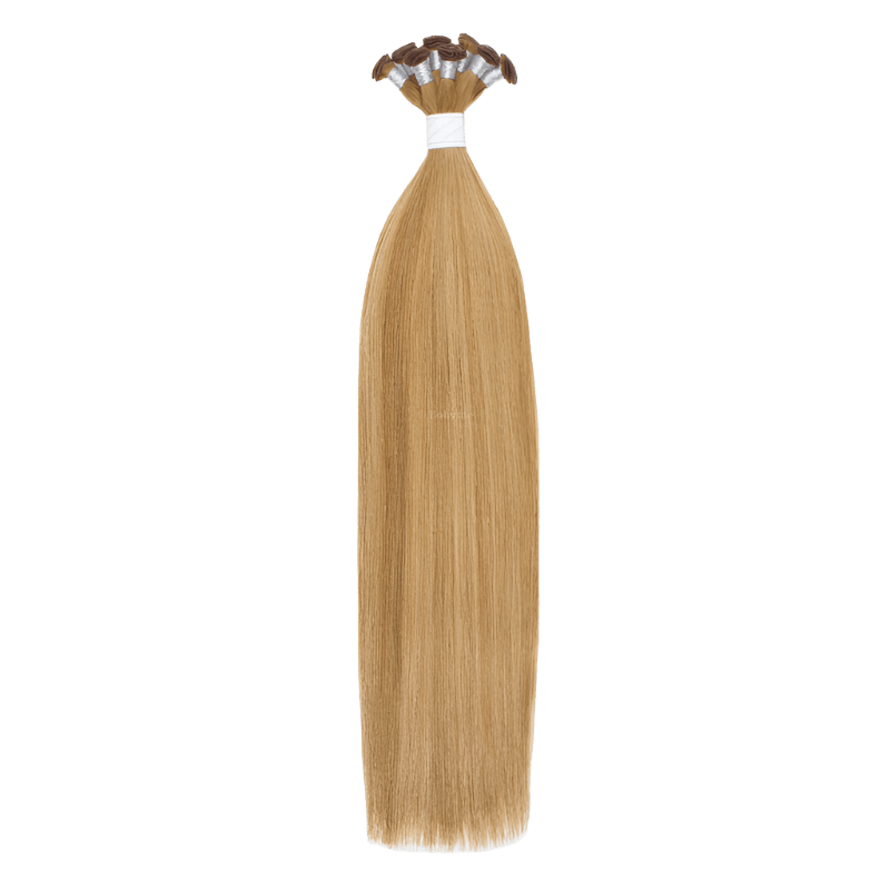 18" Bohyme Ethos - Hand Tied Weft - Silky Straight - Single Weft - CARAMELIZED - BEHSTIW - 18 - CARAMELIZED