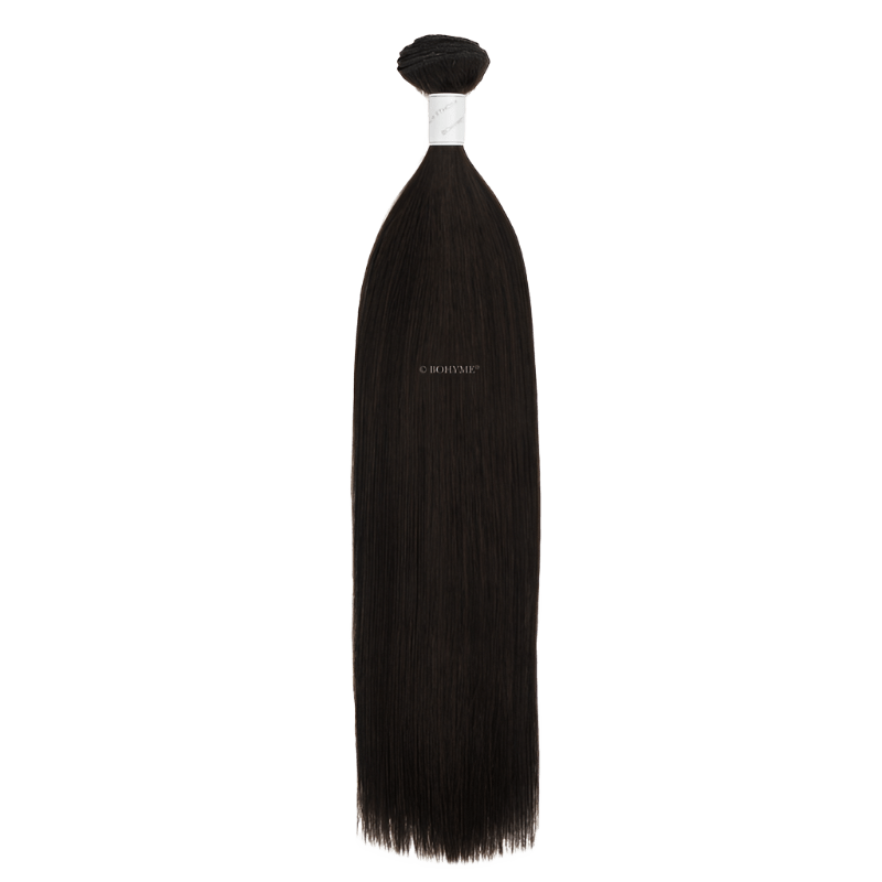 18" Bohyme Ethos - Machine Tied Weft - Silky Straight - 1B - BE - ST - 18 - 1B