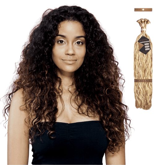 18" Bohyme Luxe - Hand Tied Weft - French Refined Wave - Single Weft - 1B - BLHFRIW - 18 - 1B