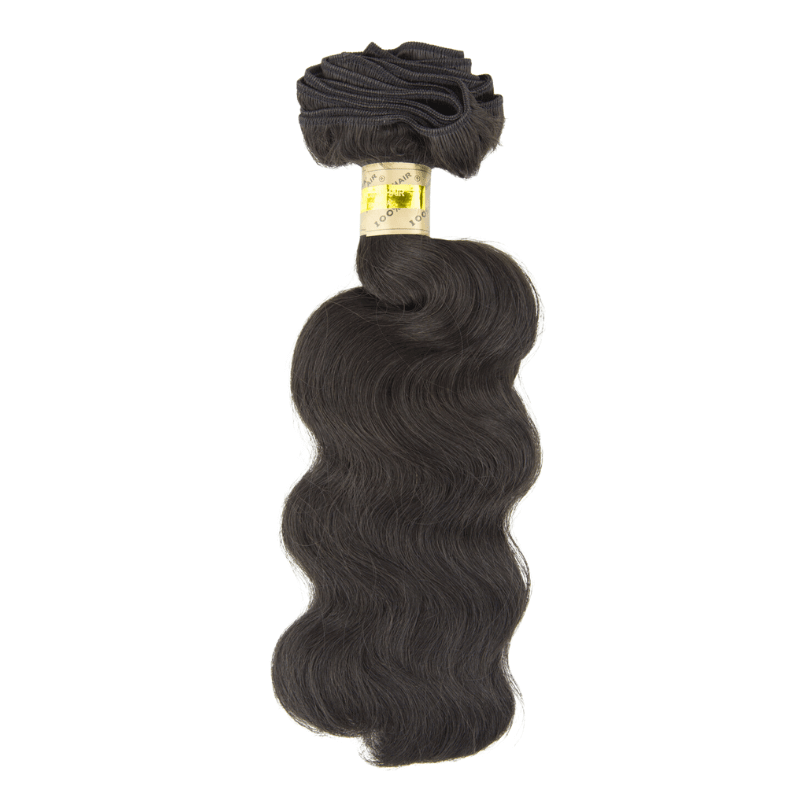 18" Bohyme Luxe - Machine Tied Weft - Ocean Breeze Wave - 1B - BL - OB - 18 - 1B