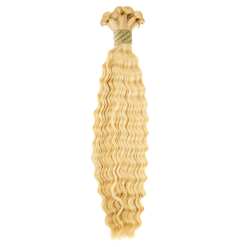 22" Bohyme Luxe - Hand Tied Weft - Deep Wave - Full Pack - H27/613 - BLHDW - 22 - H27/613