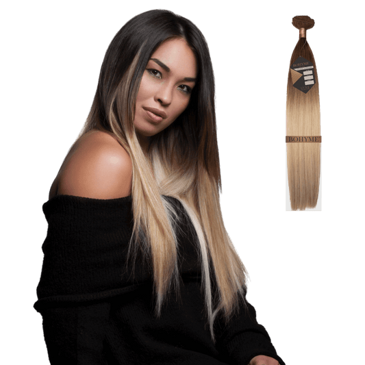 22" Bohyme Luxe - Machine Tied Weft - Silky Straight - 1 - BL - ST - 22 - 1