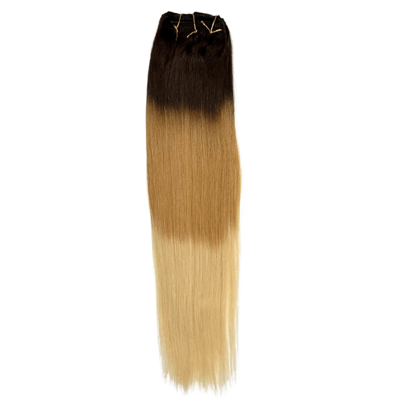 7 Piece Clip Ins - Straight - 18" - T4/12/60 - BD7PC - 18 - T4/12/60