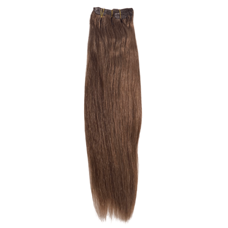 7 Piece Clip Ins - Straight - 18" - 4A - BD7PC - 18 - 4A