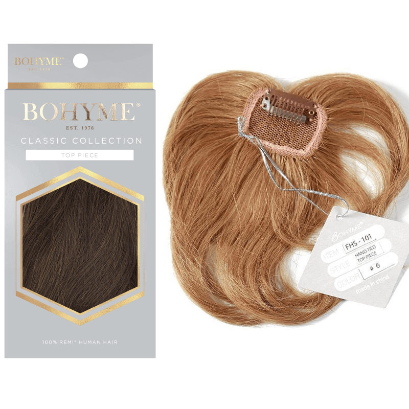 8" Bohyme Classic - Hand Tied Top Piece - Kedzie - FINAL SALE - 1 - FH101 - KEDZIE - 1