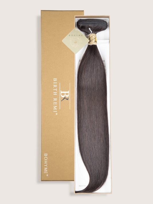 12" Bohyme Birth Remi - Machine Tied Weft - Textured Silky Straight