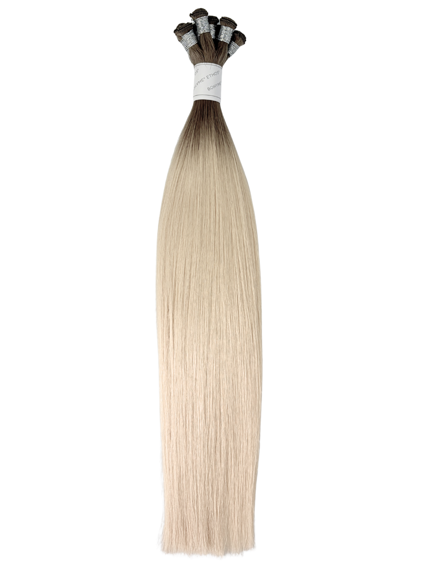 18" Bohyme Ethos - Hand Tied Weft - Silky Straight - Full Pack