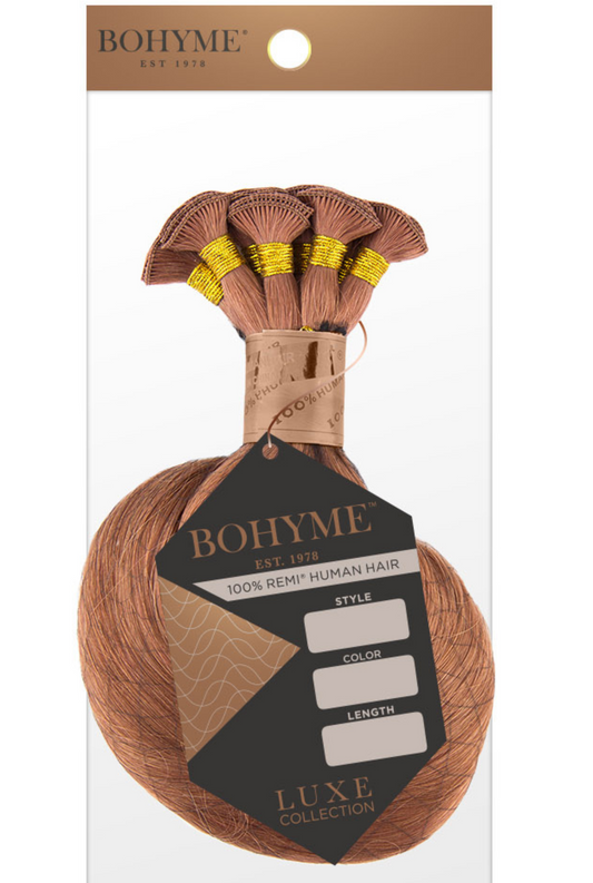 Red 14” Bohyme Luxe - Hand Tied Weft - Body Wave - Full Pack