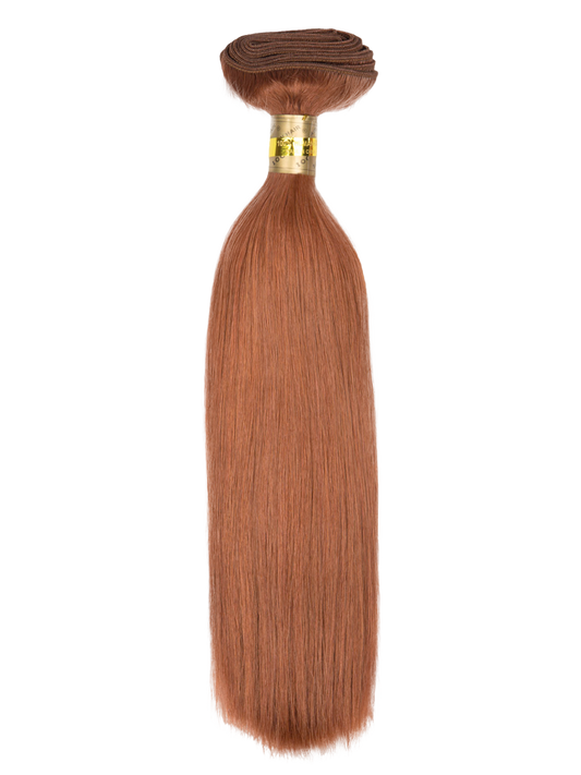 Red Machine Tied Wefts - Silky Straight