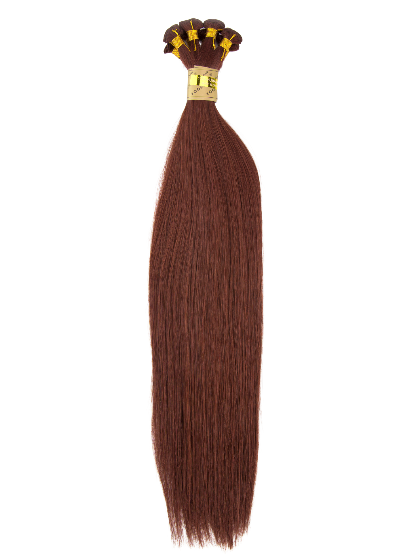 Red 22" Bohyme Classic - Hand Tied Weft - Silky Straight - Single Weft