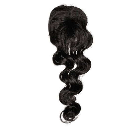 Mono Top Curly Closure - 2.5" x 3" - FINAL SALE - 1B - HH91 - 1B