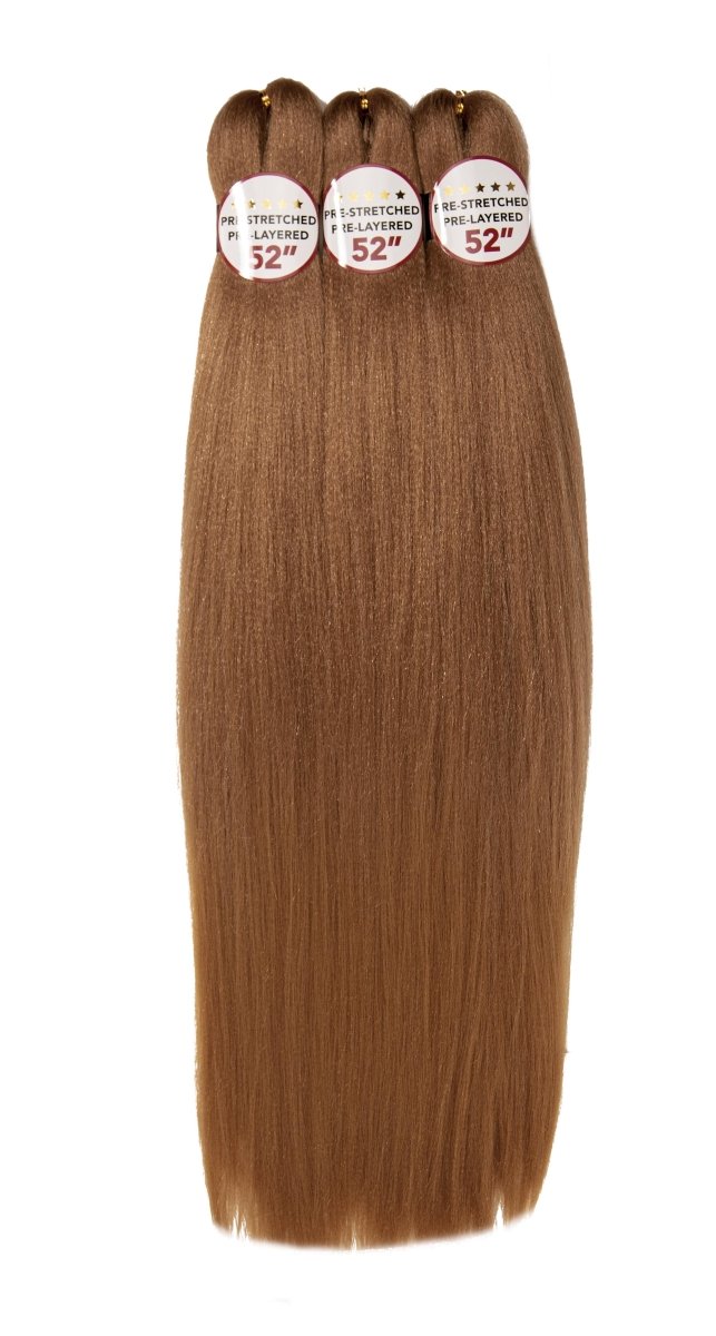 Pre - Stretched Synthetic Combo Braid - 30 - OS - PB - 52 - 30