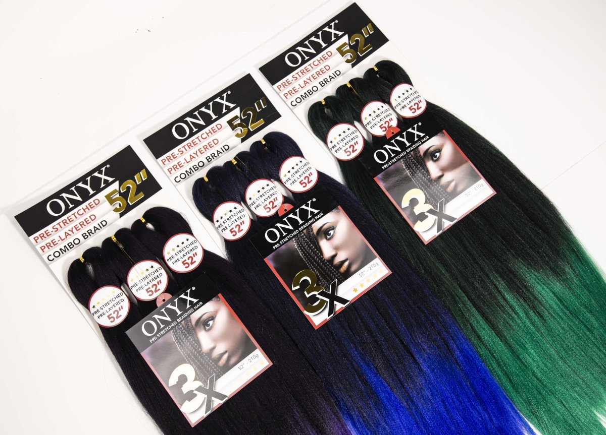 Pre - Stretched Synthetic Combo Braid - 1 - OS - PB - 52 - 1