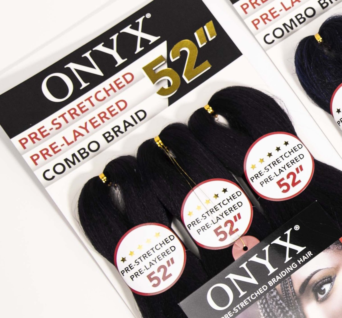 Pre - Stretched Synthetic Combo Braid - 1 - OS - PB - 52 - 1