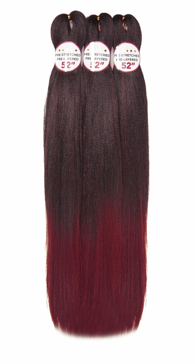 Pre - Stretched Synthetic Combo Braid - T1B - 900 - OS - PB - 52 - T1B/900