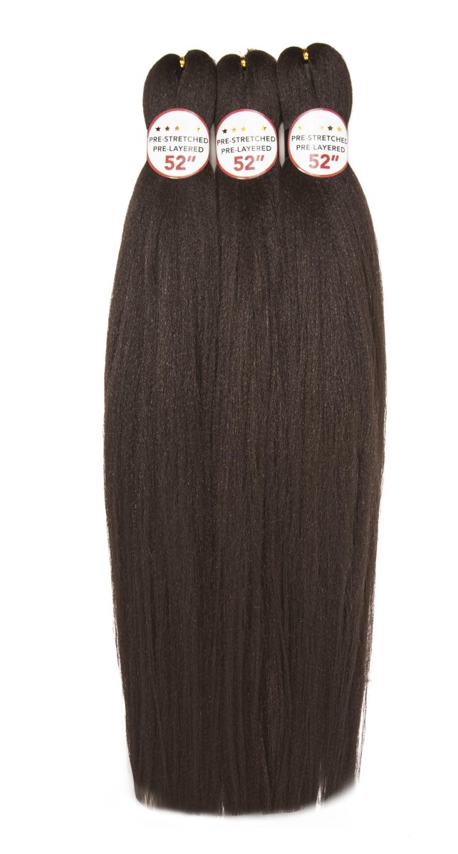 Pre - Stretched Synthetic Combo Braid - 2 - OS - PB - 52 - 2