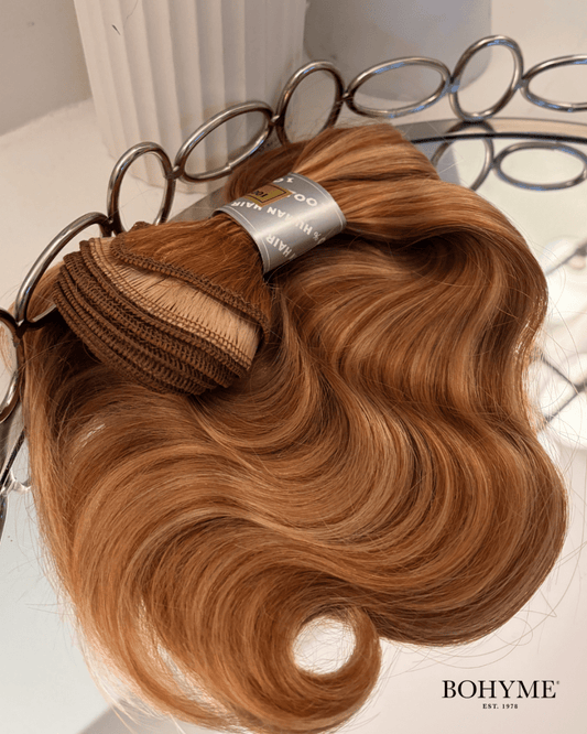 The Art of Effortless Texture: Bohyme Classic Machine-Tied Weft in Virgin European Body Wave - Bohyme