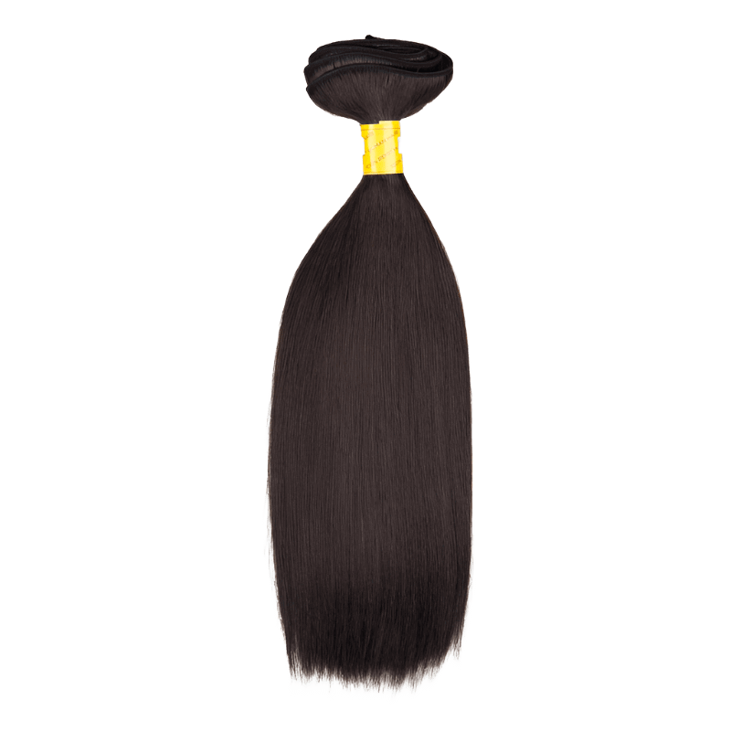 10" Bohyme Luxe - Machine Tied Weft - Silky Straight - 1B - BL - ST - 10 - 1B