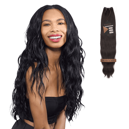 10" Bohyme Luxe - Machine Tied Weft - Textured Egyptian Wave - 1 - BL - EG - 10 - 1