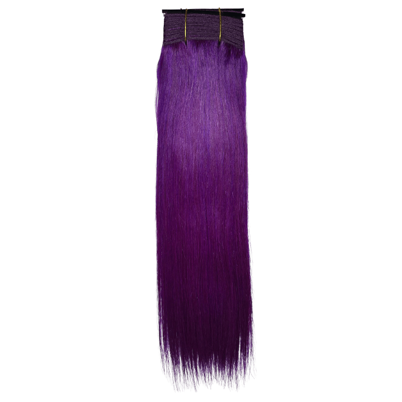10" Straight Yaki Weave - PURPLE - OX - YK - 10 - F - PURPLE