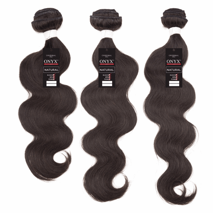 12" - 14" - 16" 3 Bundles - Body Wave - NATURAL - OX3DB - 12 - 14 - 16 - NATURAL