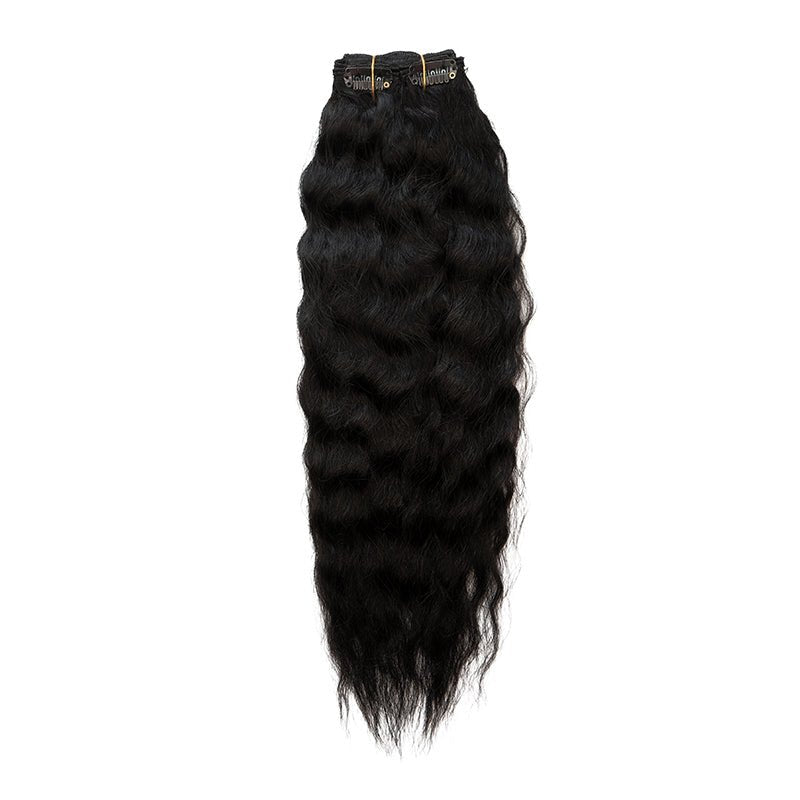 12" 7 Piece Clip Ins - Super Wave - 1B - OR7SW - 12 - 1B