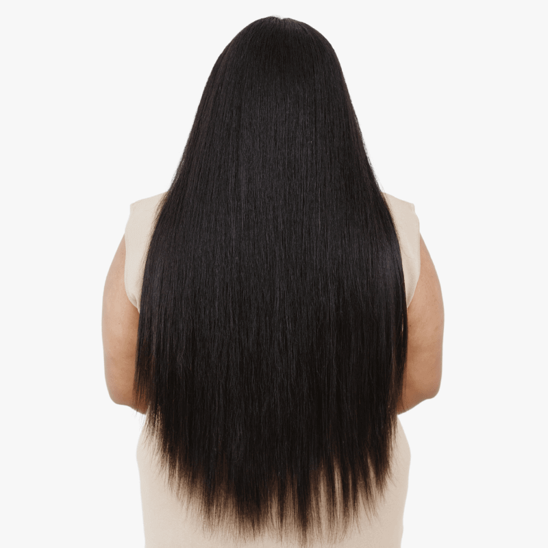 12" Bohyme Birth Remi - Machine Tied Weft - Textured Straight - NATURAL - BR - ST - 12 - NATURAL