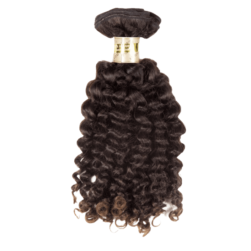 12" Bohyme Birth Remi - Machine Tied Weft - Textured Tight Curl - NATURAL - BR - TC - 12 - NATURAL