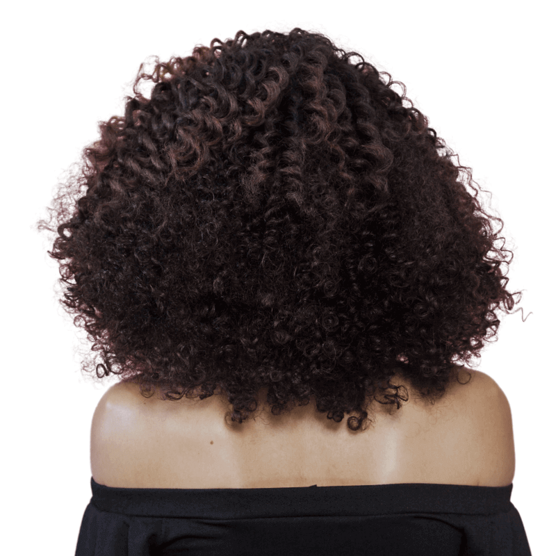 12" Bohyme Birth Remi - Machine Tied Weft - Textured Tight Curl - NATURAL - BR - TC - 12 - NATURAL