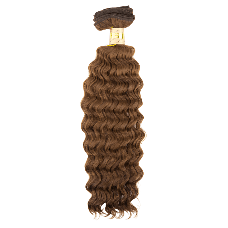 Red Machine Tied Wefts - Wavy