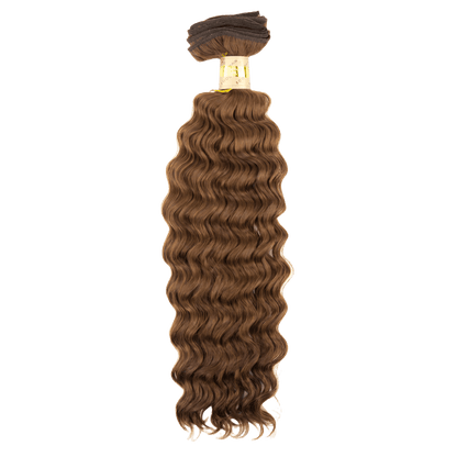 Red Machine Tied Wefts - Wavy