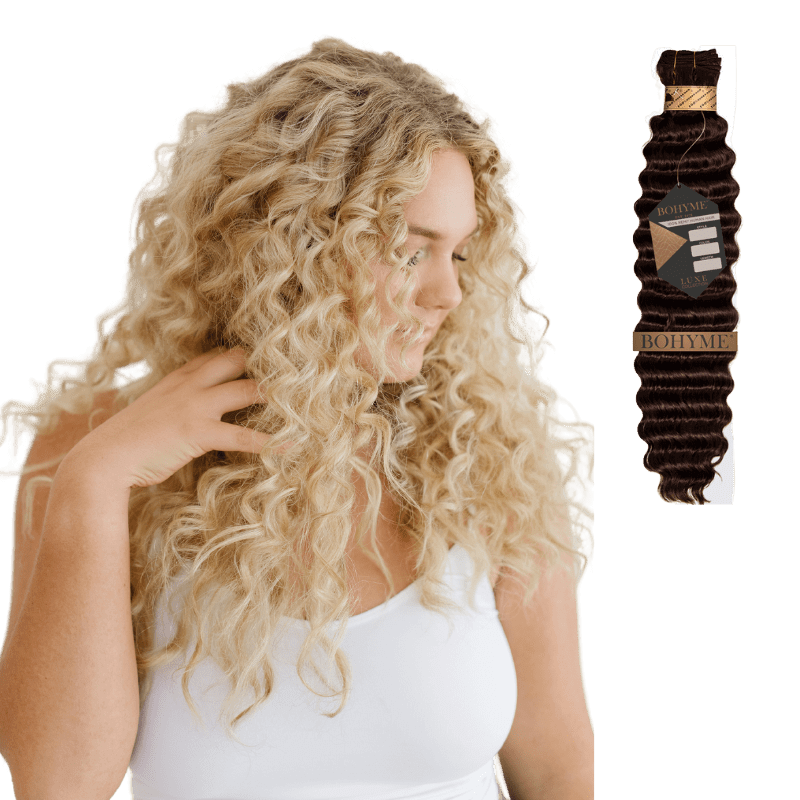 12" Bohyme Luxe - Machine Tied Weft - Deep Wave - 1 - BL - DW - 12 - 1