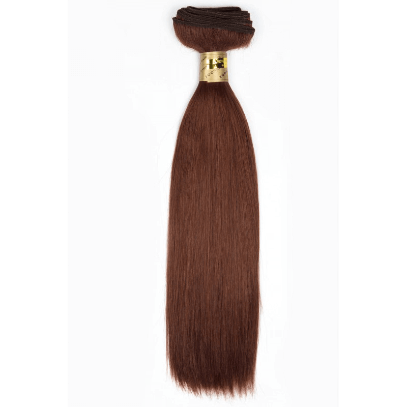 Red Machine Tied Wefts - Silky Straight