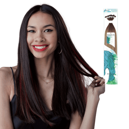 14" Bohyme Ethos - Hand Tied Weft - Silky Straight - Single Weft - 1 - BEHSTIW - 14 - 1