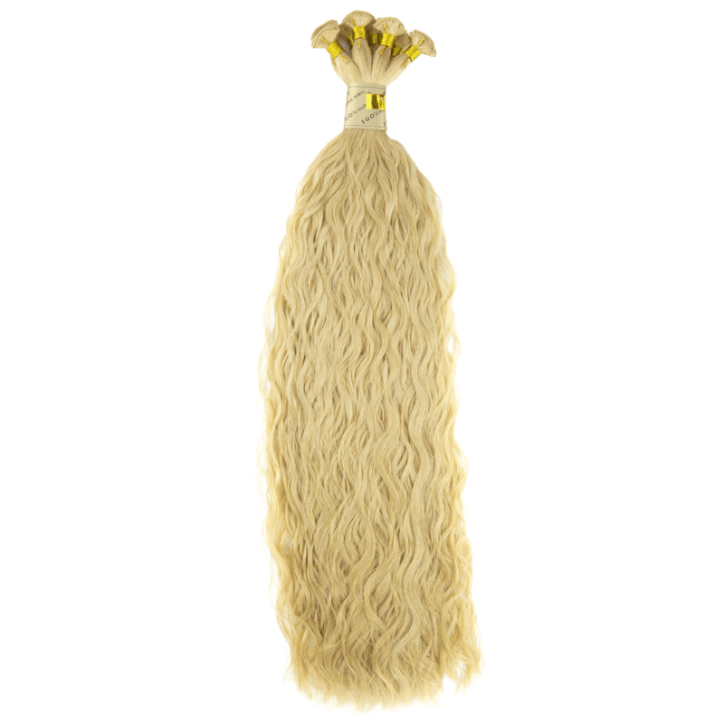 14" Bohyme Luxe - Hand Tied Weft - French Refined Wave - Single Weft - 27 - BLHFRIW - 14 - 27