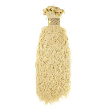 14" Bohyme Luxe - Hand Tied Weft - French Refined Wave - Single Weft - 613 - BLHFRIW - 14 - 613
