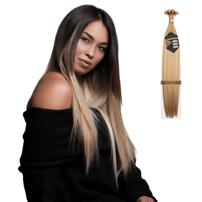 14” Bohyme Luxe - Hand Tied Weft - Silky Straight - Single Weft - 1 - BLHSTIW - 14 - 1