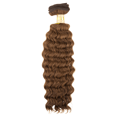 Red Machine Tied Wefts - Wavy