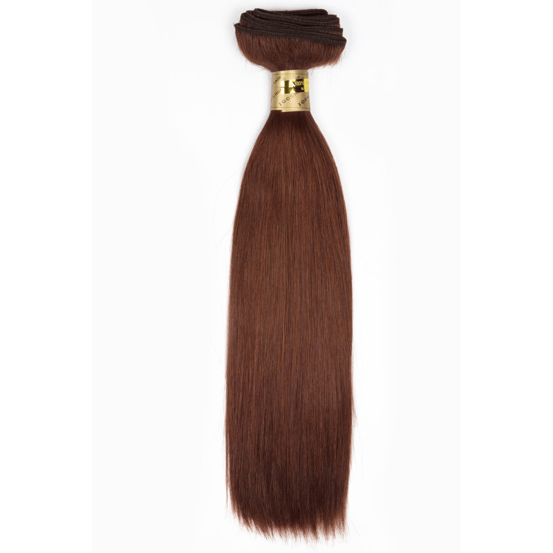 Red Machine Tied Wefts - Silky Straight