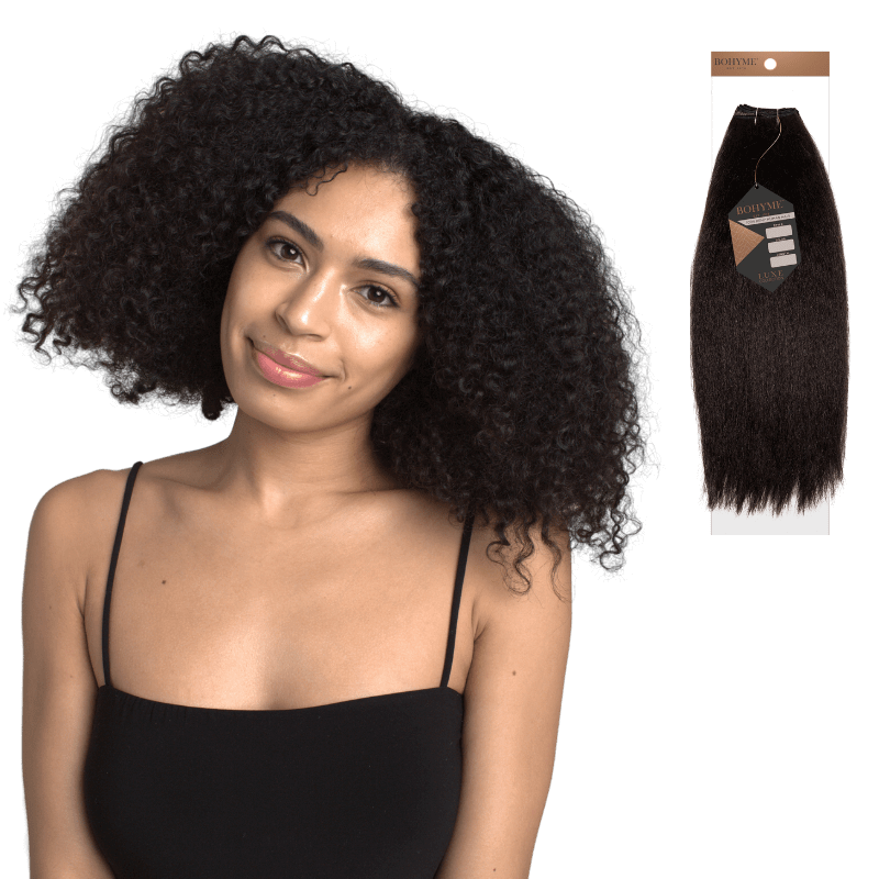 14" Bohyme Luxe - Machine Tied Weft - Textured Brazilian Wave - 1 - BL - BZ - 14 - 1